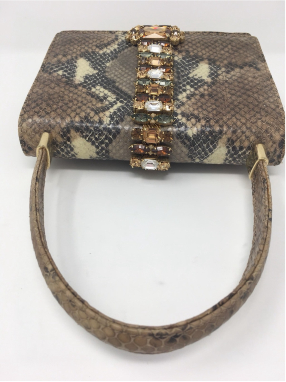 python snakeskin handbag - Picture 6 of 12